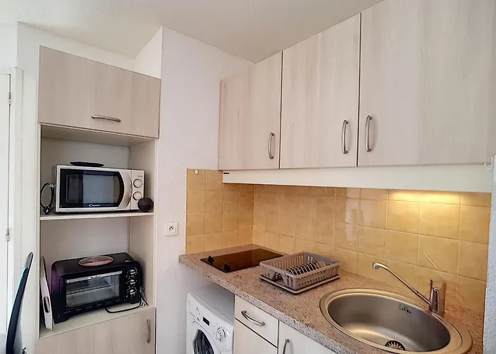 Apartamento F2 Avec Terrasse, Parking Et Wifi à - Fr-1-451-107 *